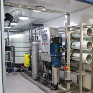 6000LPH Mobile Skid-mounted RO Water Treatment ...